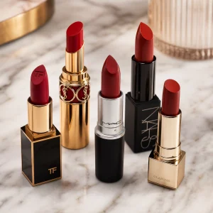 red lipstick shades guide