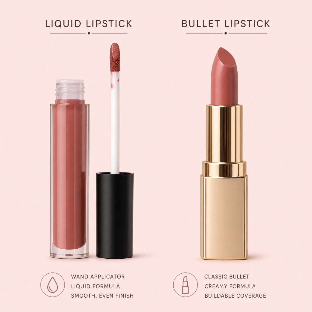 liquid lipstick vs bullet lipstick